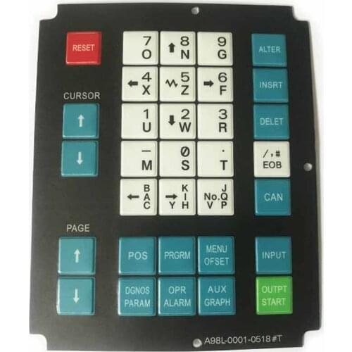 Operation Panel Key Film For FANUC A98L-0001-0518#T