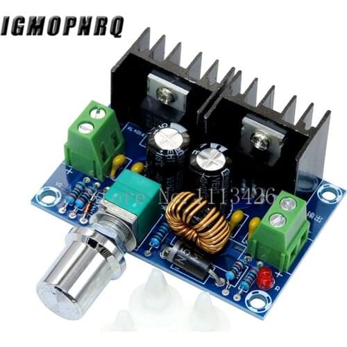 XH-M401 DC-DC Step Down Buck Converter Power Supply Module XL4016E1 PWM Adjustable 4-40V To 1.25-36V Step Down Board 8A 200W