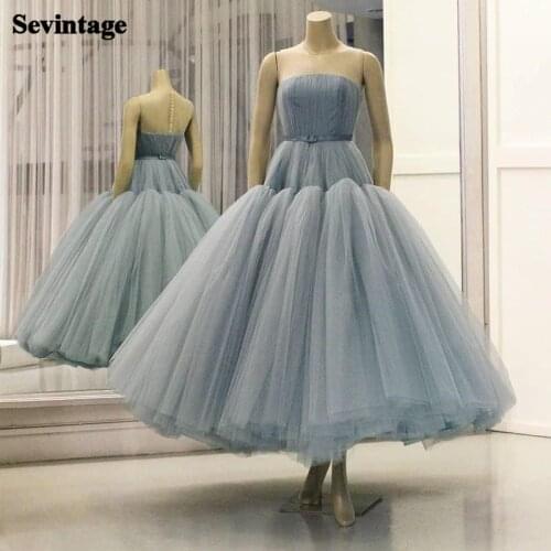 Sevintage Womens Evening Chiffon Dresses