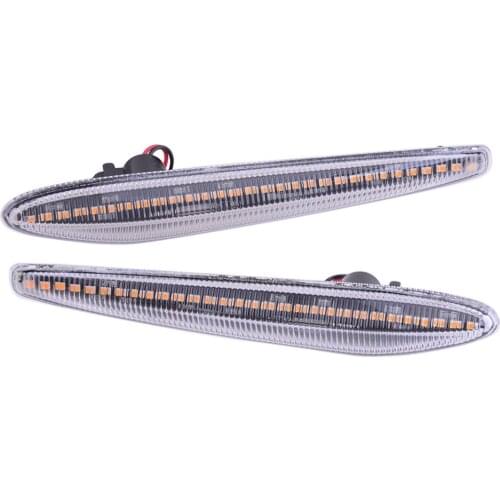 2Pcs 60691106 60691105 LED Static Side Marker Light Indicator Fit for Alfa Romeo 159 Brera Spider 2006 2007 2008 2009 2010 2011