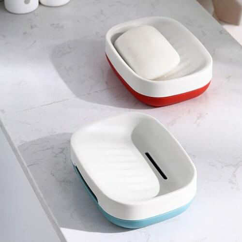 TAOZIEE Plastic Soap Dishes For Bathroom