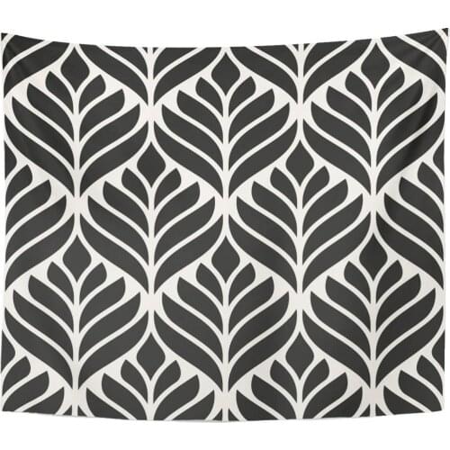 Vintage Floral Classical Antique Geometric Stylish Flower Classic Asian Tapestry Home Decor Wall Hanging for Living Room Bedroom