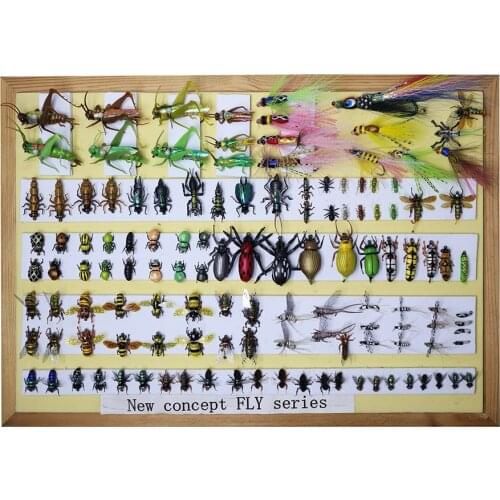 Yazhida Global Fly Fishing Fans Flies Collection Plan