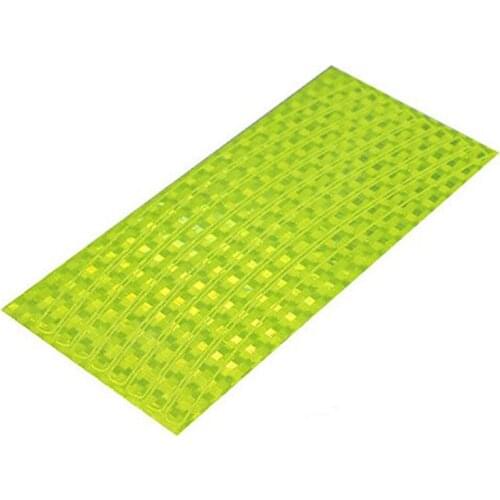 Green Stickers Decal Tape Sticker Motorbike Fluorescent MTB Bike Motorcycle Wheel Tire Tyre Reflective Safety Silver For Bike