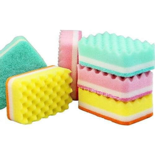 1Pcs Silicon carbide Melamine Sponge Magic Sponge Eraser Melamine Cleaner For Kitchen Rags Office Bathroom Cleaning Nano Sponges