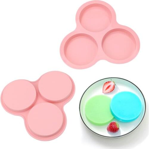 Non-stick Loaf Pizza Toast Tray Chocolate Mold Cake Mold Round Candy Mold Cake Decorating Tool 3D Silicone