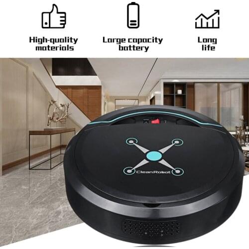 Automatic Smart Robot Vacuum Cleaner Small Vacuum Cleaners Sweeping Robot Floor Dirt Auto Home USB Rechargeable Cleaning Machine