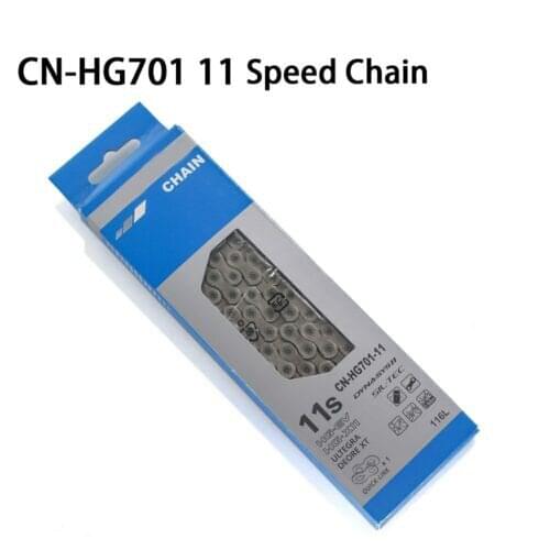 DEORE XT HG701 Chain 11-Speed Mountain Bike Bicycle Chain for MTB Road Bike Chains 116L whit missing link