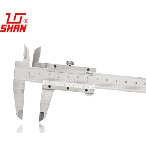 II type vernier caliper 0-300 mm factory direct high precision carbon steel stainless steel vernier calipers measuring tools