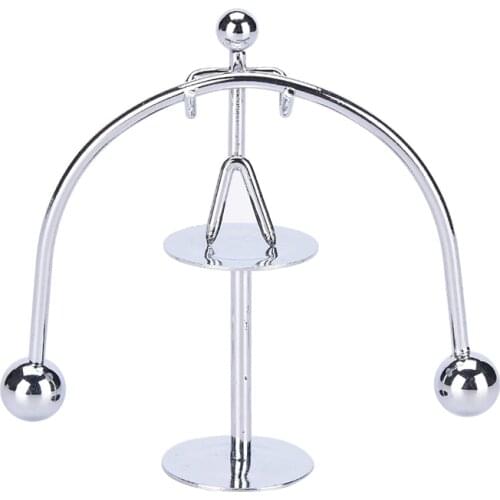 Kinetic Weightlifter Gadget Perpetual Motion Desk Art Toy Gift Office Decoration