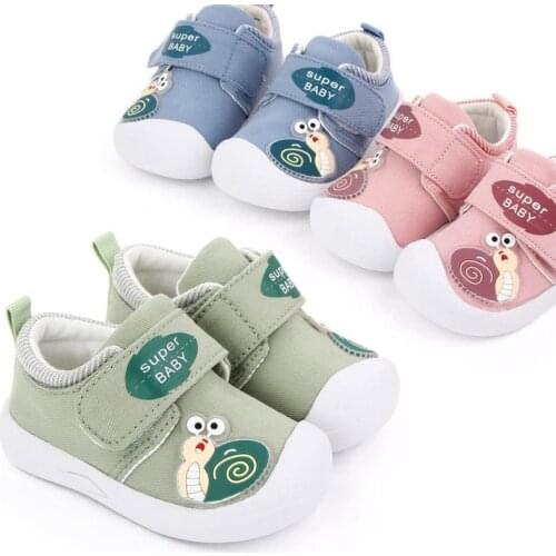 Autumn Baby Girl Boy Toddler Shoes Infant Casual Walkers Shoes Soft Bottom Comfortable Kid Sneakers Blue Pink