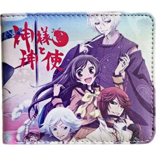 Cute Cartoon Anime Kamisama Hajimemashita Wallet Fashion PU Leather Purse Cosplay Short Wallets Gift