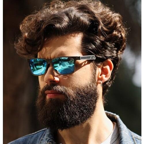 JackJad 6560 Aluminum Magnesium POLARIZED Square Style Sunglasses Men Cool Brand Design Color Coating Sun Glasses Oculos De Sol