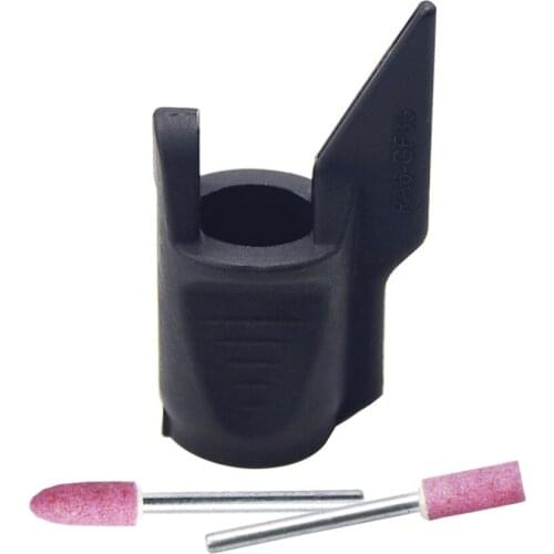 Mini Drill Accessories Set Saw Sharpening Attachment Rotary Sharpening Guide Drill Adapter For Dremel Drill Rotary Power Tools