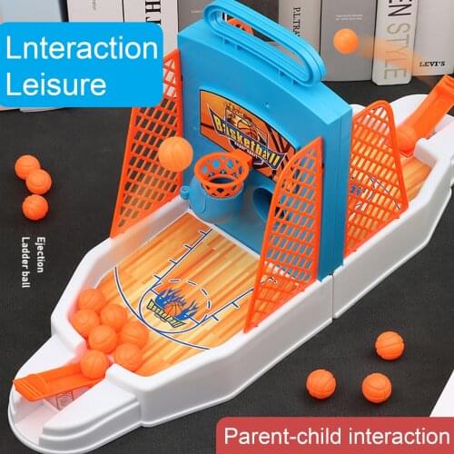 Mini Table Basketball Beer Drinking Game Toy For Entertaining Party Catapult Interactive Shooting Game Toys for Children Adults