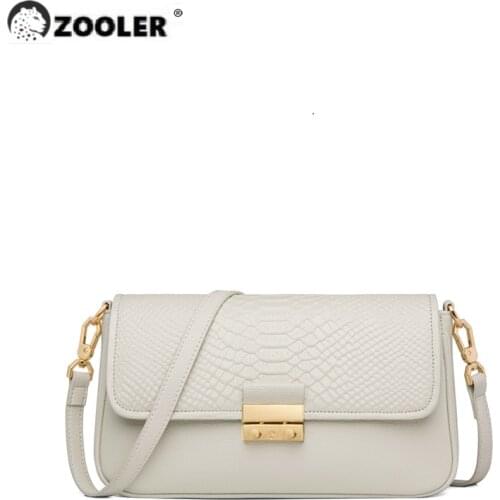 ZOOLER Exclusively Real Genuine Leather Womens Shoulder Bags Luxury Designed Crossbody bag Ladies Rice Hot Girls Bags#yc233