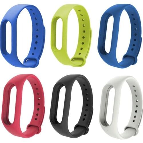Watch Band Sport Strap Watch Silicone Wrist Strap For Xiaomi Mi Band 2 Accessories Bracelet Miband Strap For Xiaomi Mi Band 2