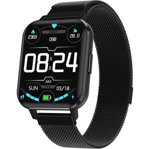 Smart Watch 1.78" Full Display Touch Screen IP68 Waterproof Heart Rate Blood Pressure Monitor Fitness Tracker for DTX Smartwatch