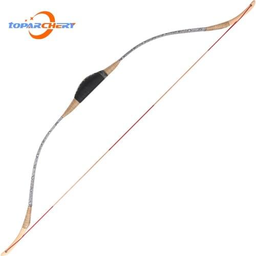 30-50lbs Traditional Bow For Hunting Archery Target Shooting Wooden Longbow Recurve Bows For Shooting Outdoor Sports Shooting