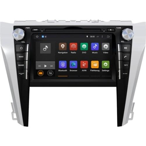 Android 9.0 With WIFT Navigation Multimedia Radio Head unit 8 Core RAM 4GB Car Stereo Screen Radio For TOYOTA CAMRY 2015-2019