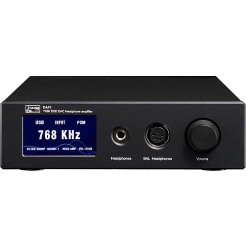 DAART Yulong DA10 AK4497 768K DSD DAC Single-end/Balanced Headphone Amplifier