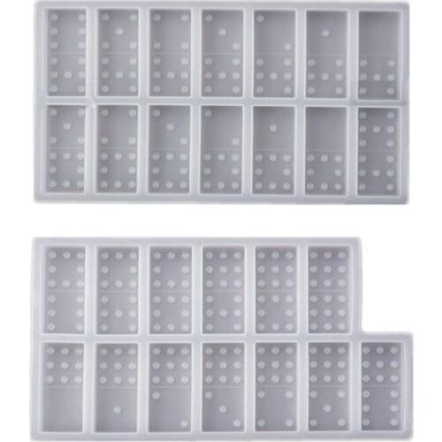 DIY Domino Resin Molds Domino Epoxy Resin Molds Silicone Domino Game Mold Silicone Molds for Domino DIY Resin Art Crafts