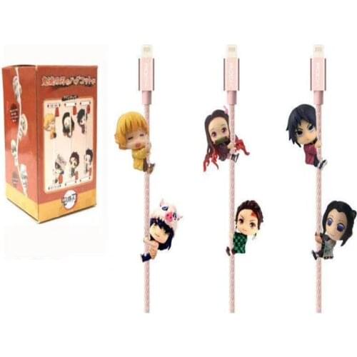 Hot Sale 6PCS/SET Anime Demon Slayers Blade Figure Doll Gifts for Kids Kamado Tanjirou /Kamado Nezuko