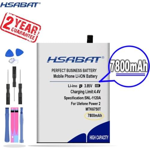 HSABAT Ulefone Power 2 Phone Batteries