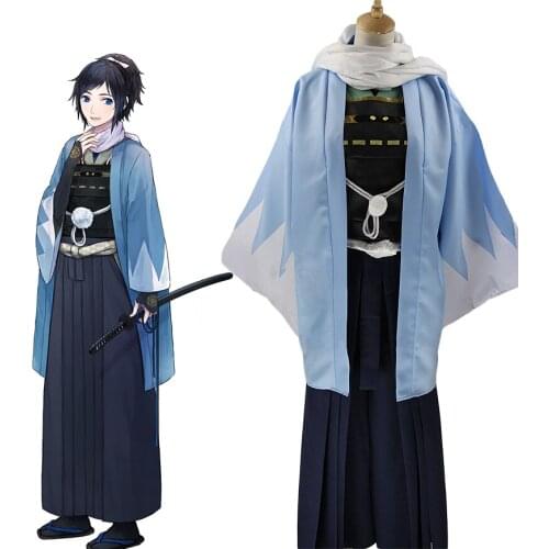 Touken Ranbu Yamato no Kami Yasusada Kimono Fighting Uniform Cosplay Costume