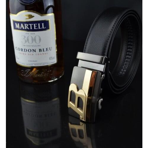 Men Belt High Quality Cow Genuine Leather Retro Belts for Men New Arrival Automatic Buckle Male Strap Metal Buckle Cowhide