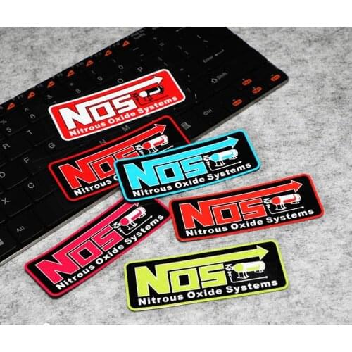NOS Nitrous Oxide Systems Stickers Tuning Racing Vinyl Car Decal Reflective Motocross Racing Car Decorate