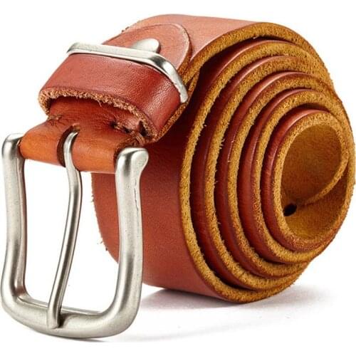 Cow Genuine Leather Belts For men Luxury Mens Belt Leather Belt Alloy Buckle Casual Male Vintage Strap ceinture homme