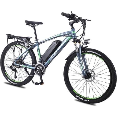 26 inch Adult Electric Bicycle 2 Wheels Electric Bicycles 13AH Range 90KM 350W 36V Spoke Wheel Mountain Electric Bike