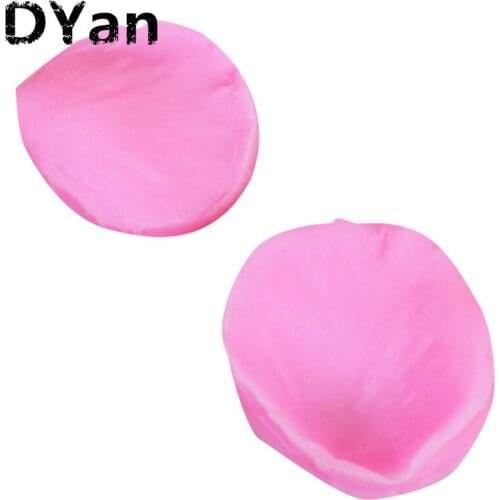 3D Rose Flower Petals Shape Fondant Cake Mold Fondant Decoration Silicone Mold Cake Cookie Chocolate Fondant DIY A1398