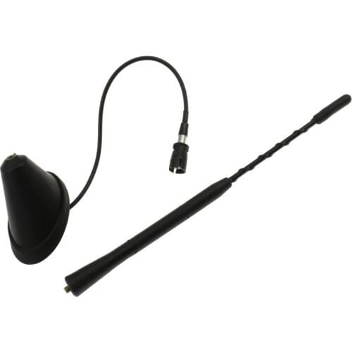 9 inch Universal Car Radio Aerial Antenna, Car FM AM Antenna Amplifier Roof Mast Whip Aerial Reception Antenna