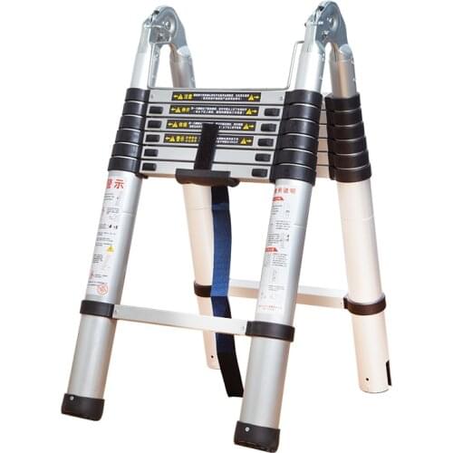 2.2 M Aluminum Multi-use Ladder For Photography,household,outdoor Engineering ,painting ,160kg Load Capacity