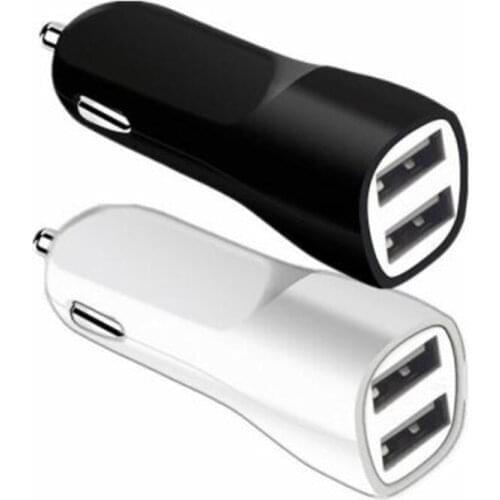Duckbilled Dual USB Car Charger 2.1A Dual 2 Port USB Car Charger Power Adapter For phone 7 6 5 4 wholesale 100pcs
