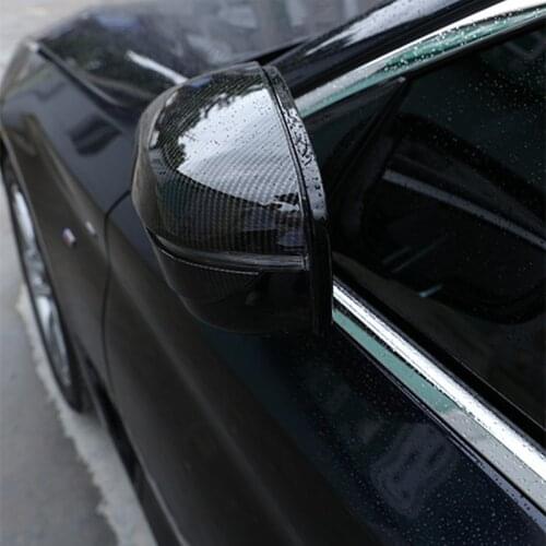 Car Styling Rearview Mirror Protection Cover Trim 2Pcs For BMW 3 Series G20 G28 2020 ABS Auto Body Exterior Decoration Decals