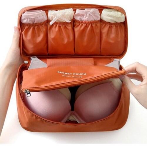 Travel Bra Bag Portable Sorting Storage Bag Multifunctional Underwear Storage Travel Bag Sanitary Pad Pouch Bag Organizer