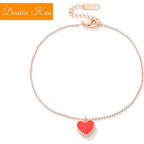 Double kim Red Bracelets