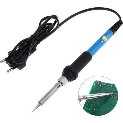 Electric Soldering Iron 60W Adjustable Temperature Soldering Gun Repair Hand Tools with US / EU Plug for Electric Welding