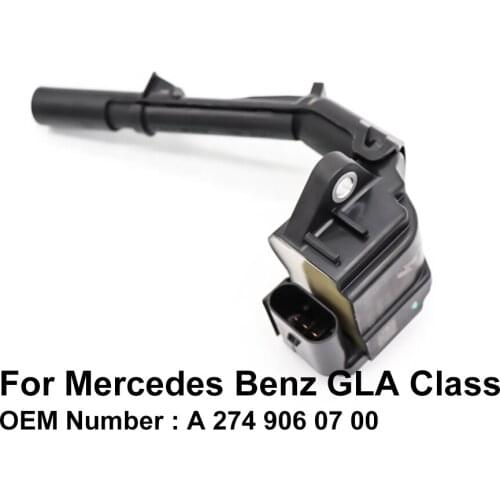 COWTOTAL Ignition Coil for Mercedes Benz GLA Class Engine Code 270 920 270 910 133 980 2.0T 1.6T OEM A 274 906 07 00 (Pack of 4)