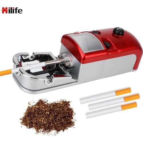 Weed Rolling Machines Automatic Injector Maker Cigarette Wrapping Machine Tobacco Roller EU Plug Electric Smoking Accessories
