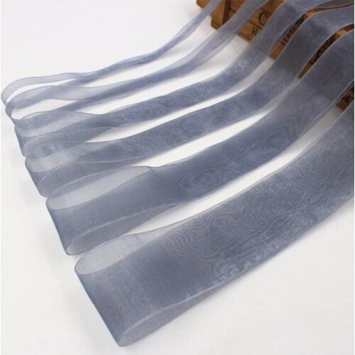 Hs059,(6,10,15,20,25,38mm) 10yard/lot Solid Muslin Ribbons Printed grosgrain Wedding Accessories DIY handmade materials Gift