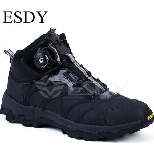 Male Outdoor Hiking Sports Quick Reaction Sneaker Men Climbing Training Hunting Wearproof Breathable Tactical Desert Boots Shoes