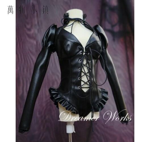 New Arrivel big girl 1/3 .AS.DZ.SD.BJD Black Gothic Punk Cortical Queen Van Clothes