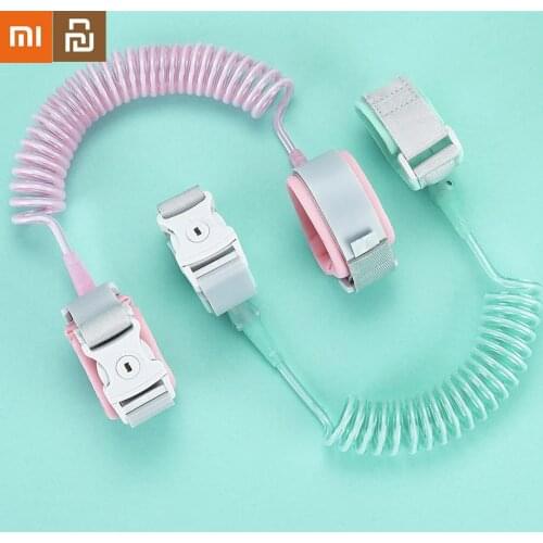Xiaomi Youpin 2M Anti-lost Strap Bracelet Safety Adjustable Baby Kids Children Traction Rope Wristband New Arrival Stray Rope