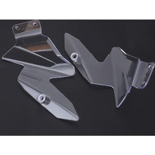 Motorcycle Front Left Right Side Panel Windshields Windscreens FOR Benelli TRK502 TRK 502