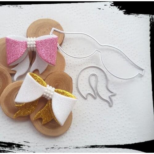 3774Beautiful cutting die bow template DIY scrapbook metal cutting die paper card process embossing folder template