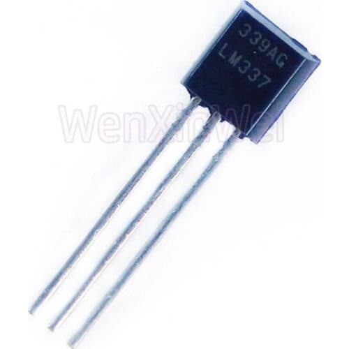 5PCS/LOT LM337 LM337LZ TO92 Three Terminal Adjustable Regulator Chip